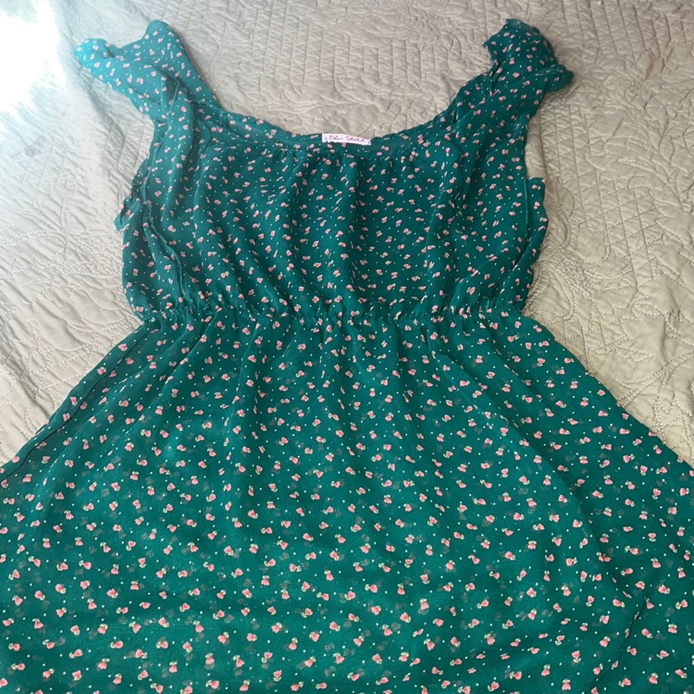 Green dress